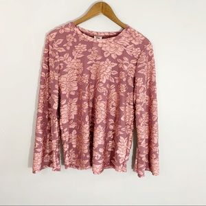 Ivy Jane Flowered Long Sleeve Large